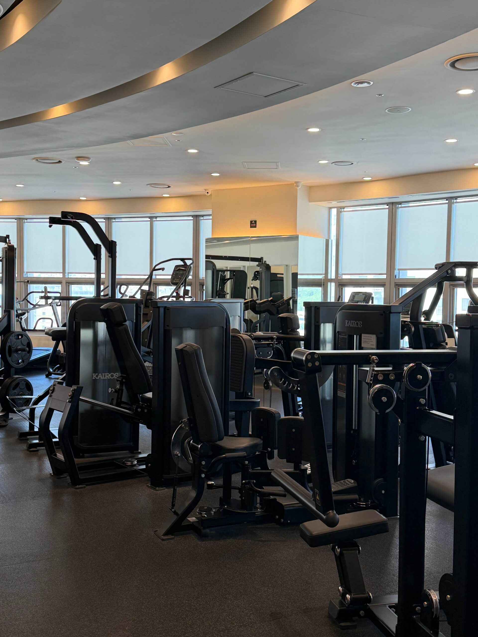 Fitness room at Avani Central Busan