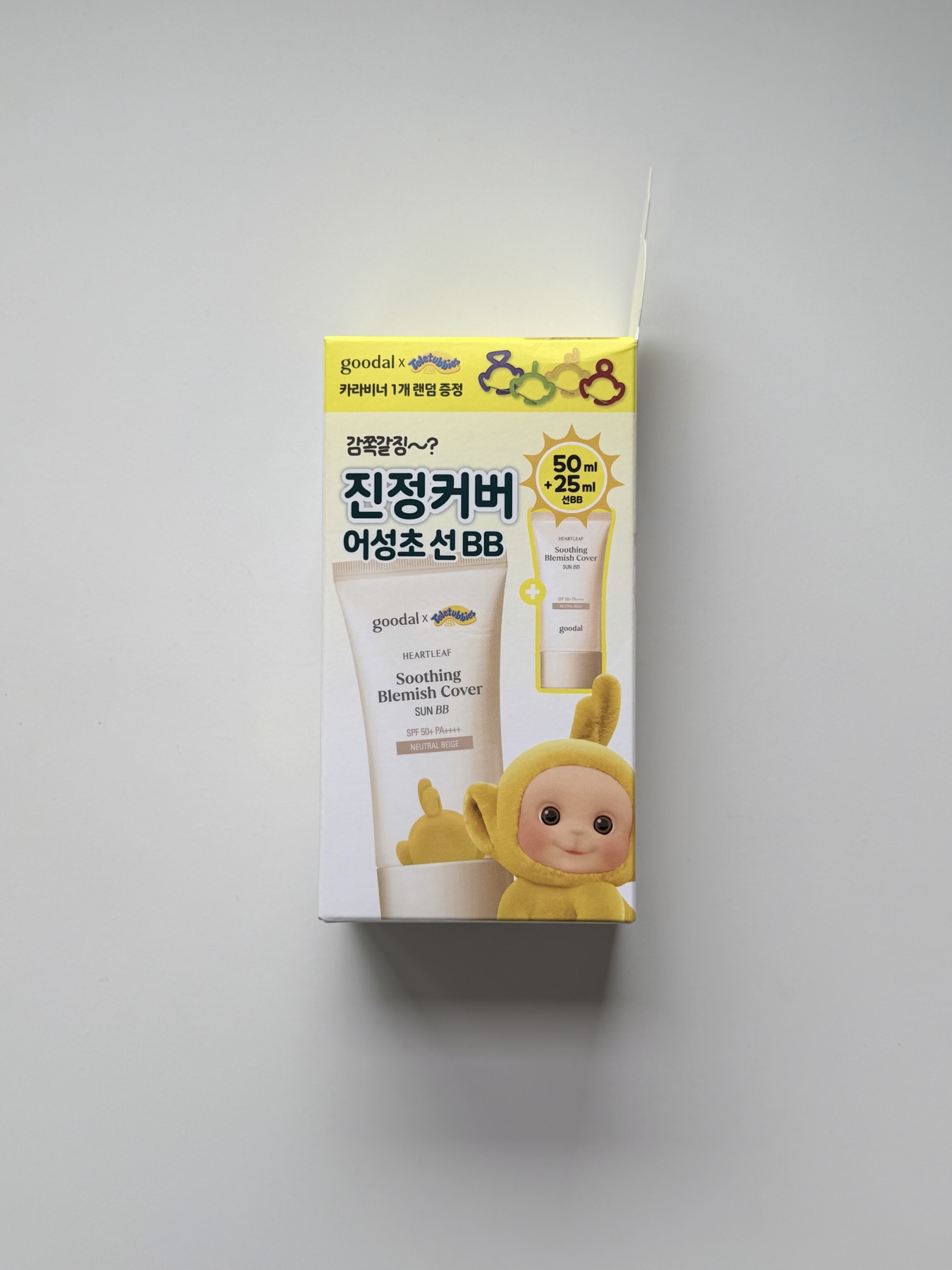 Goodal Heartleaf Soothing Blemish Cover Sun BB box showing SPF50 PA++++