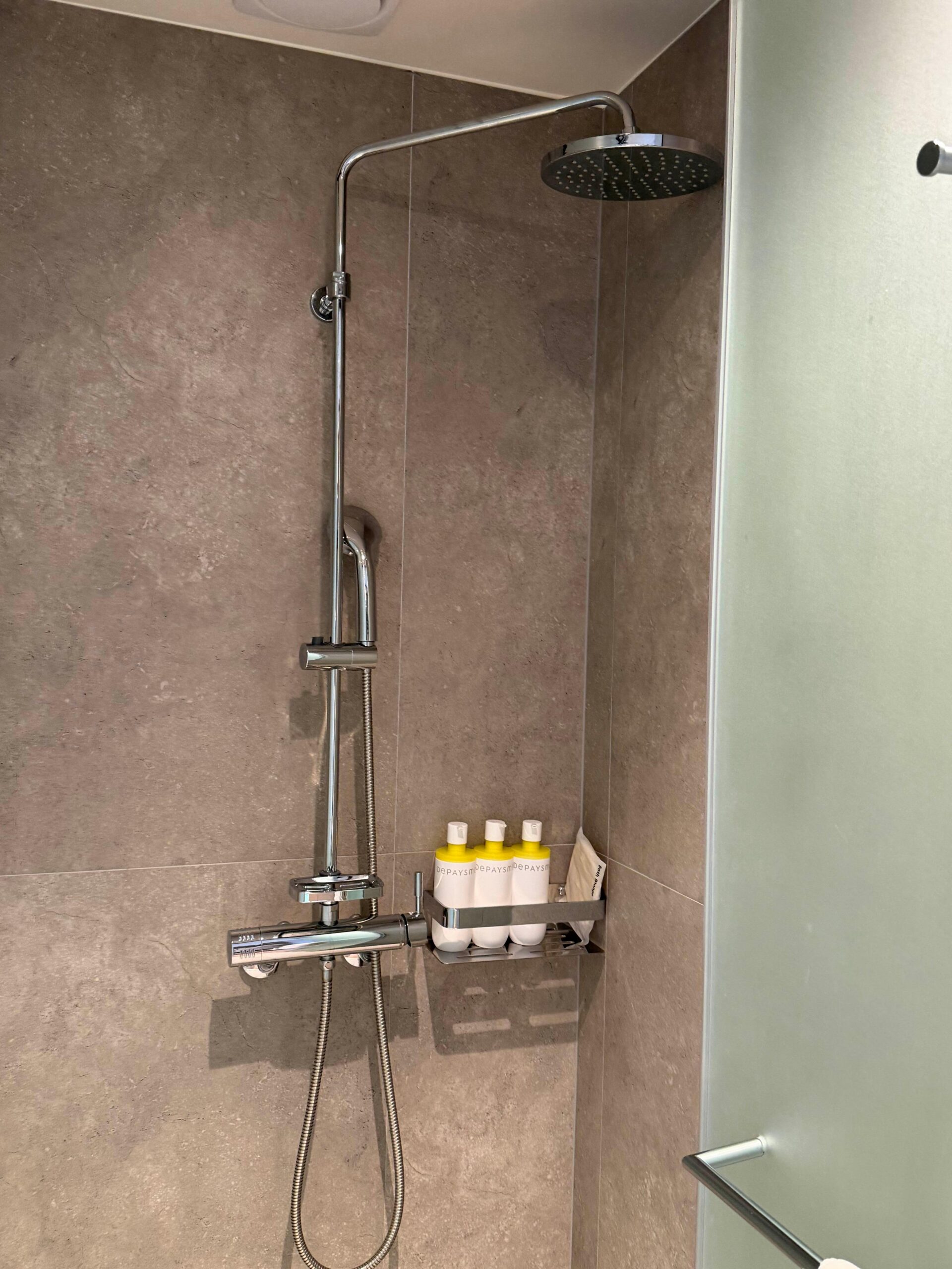 Bathroom amenities at L7 Haeundae Busan