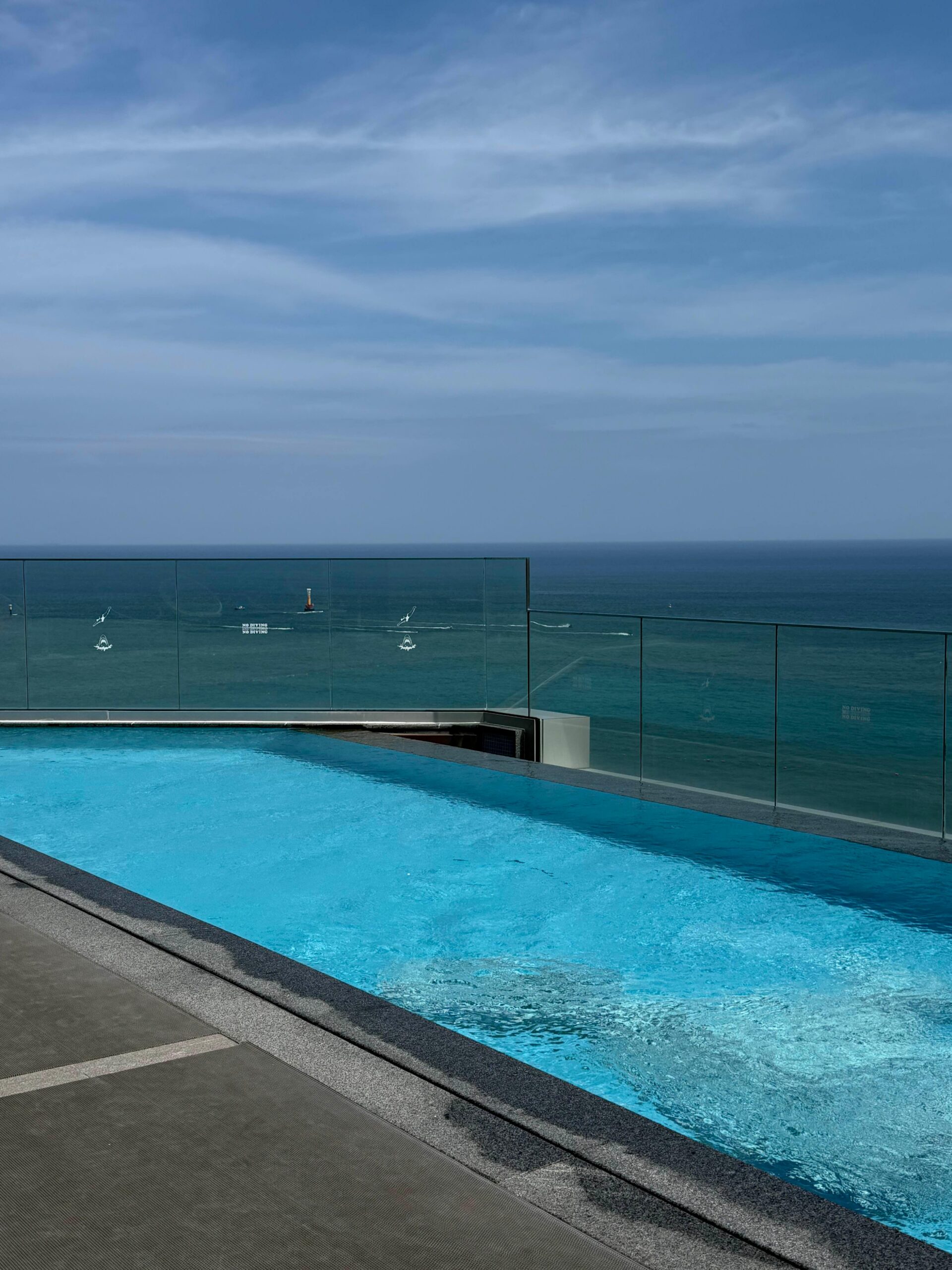 Rooftop pool at L7 Haeundae Busan
